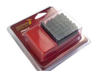 6mm Letter and Number Stamps