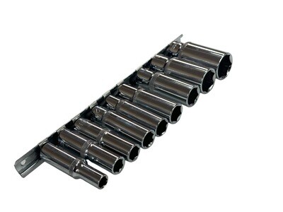 9PC 3/8" Drive Metric Deep Socket Set