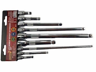 9 Piece Wobble Extension Bar Set