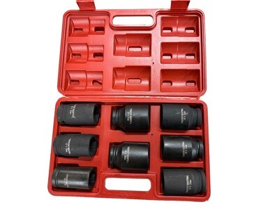 8 Pc 3/4" Dr Deep Impact Sockets Metric