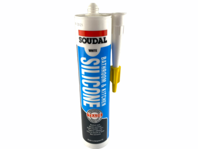 Silicone Bathroom and Kitchen White 300ml