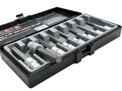 1/2&quot; Dr 8 Piece Hex Sockets