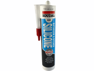 Silicone Bathroom and Kitchen Clear 300ml