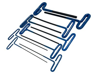 10Pc T Handle Allen Key Set