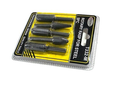 5 Piece Rotary Rasp Set