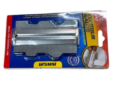 Contour Gauge 125mm Steel