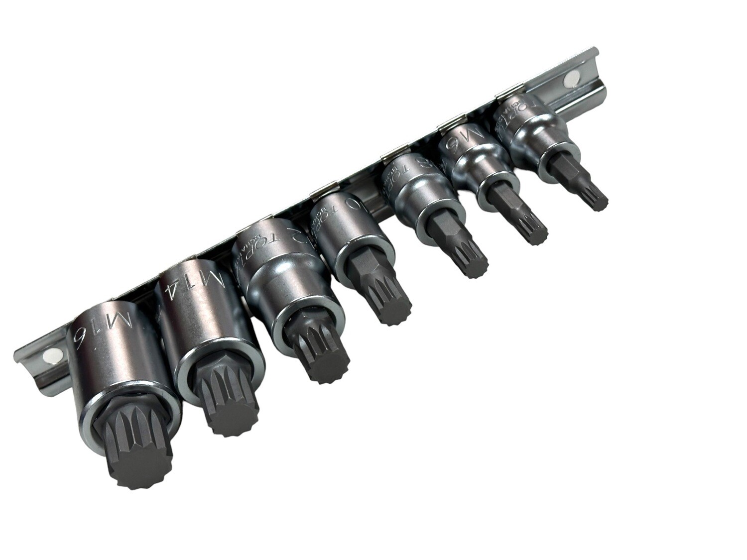 3/8&quot; /1/2&quot; 7PC SPLINE SOCKET SET