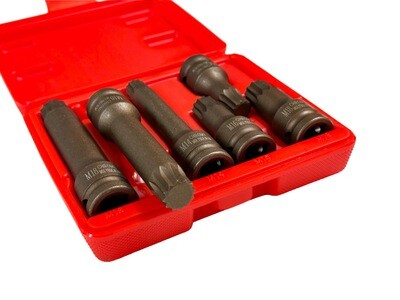 Spline Impact Socket Set 6Pc