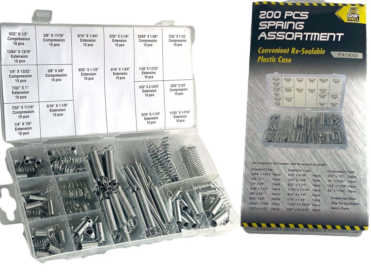 200 Piece Spring Assortment