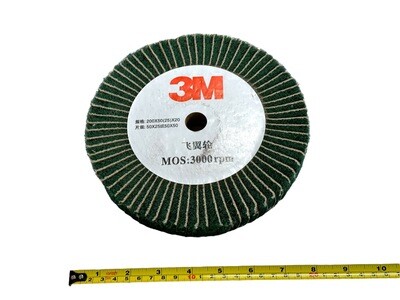 8" Green Scouring Wheel