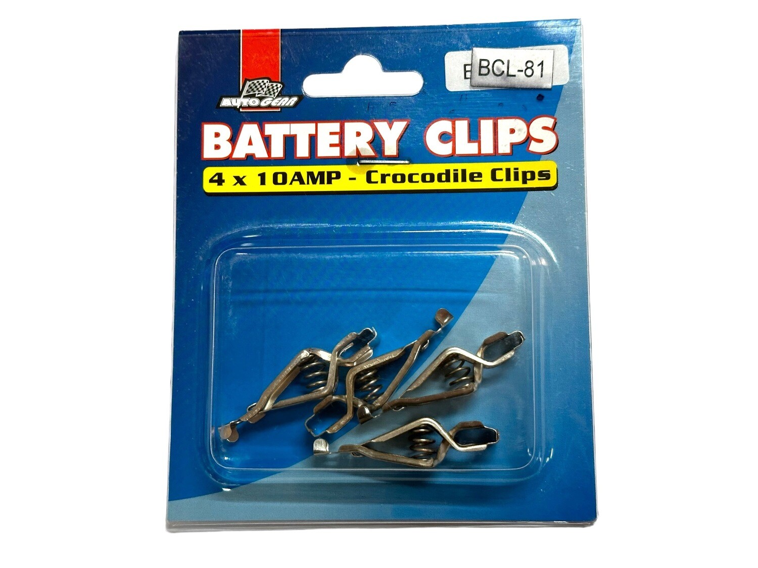 4 Piece 10 AMP Battery Clip