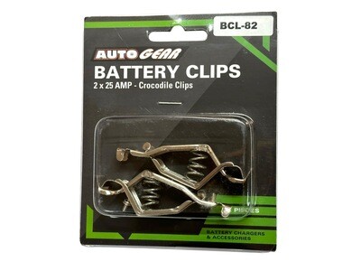 2PC 20 Amp Battery Clip