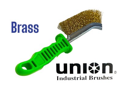 10&quot; Solid Brass Wire Brush