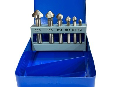 6PC Countersink Set HSS