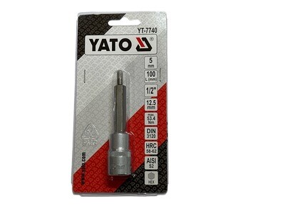 5mm Hex Socket 1/2" Dr