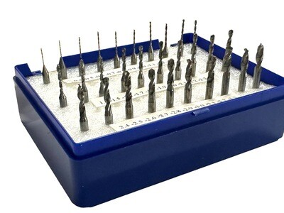 30 Pc Solid Carbide Drills