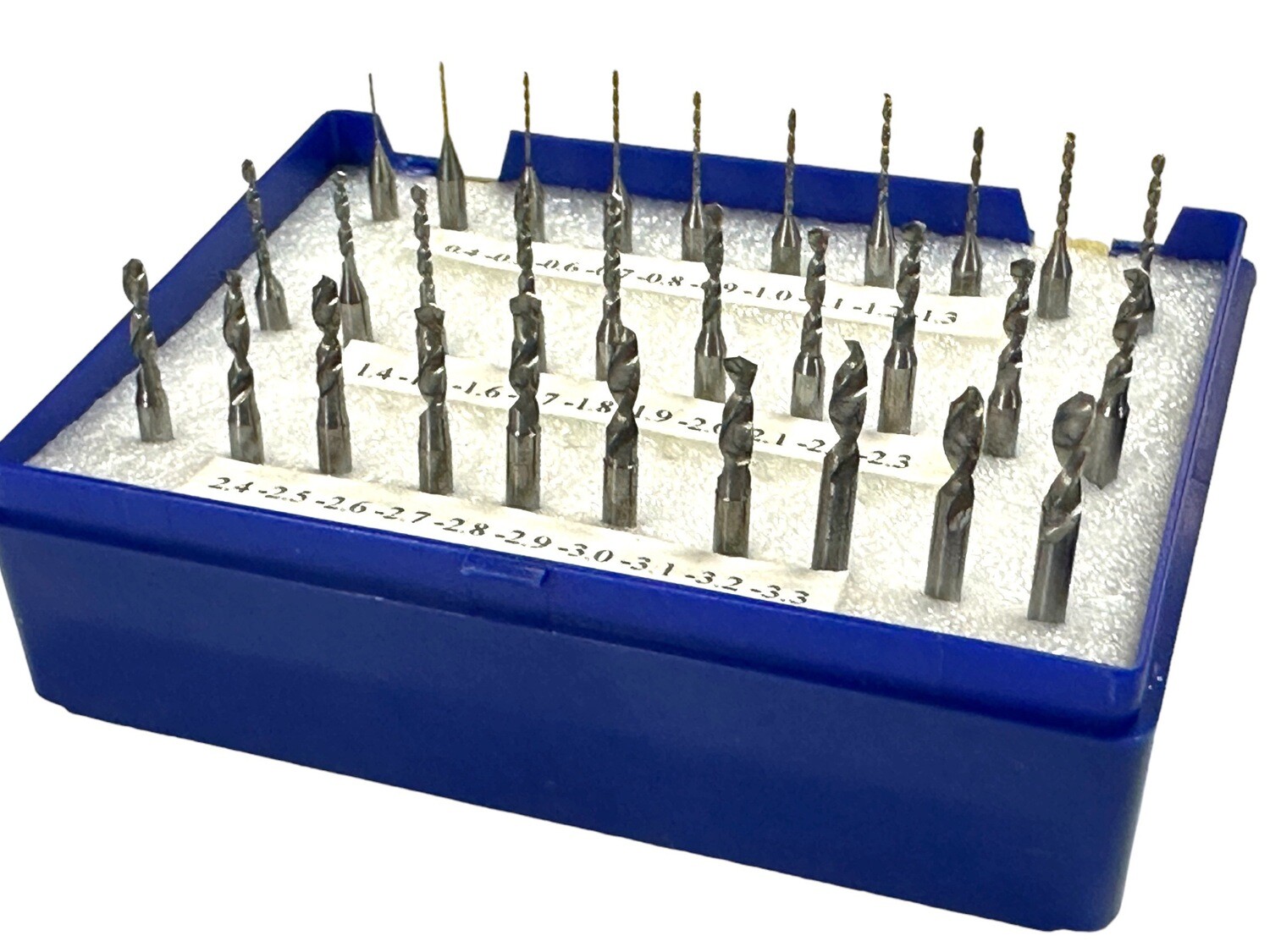30 Pc Solid Carbide Drills