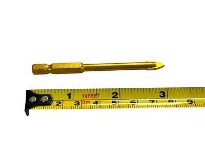 6MM Hex Drive Glass and Tile Drill