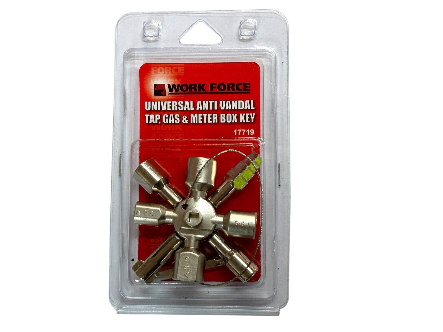 Universal Anti Vandal Tap, Gas and Meter Box Key