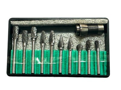 10 Pc Carbide Burrs