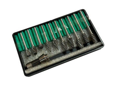 10 Pc Carbide Burrs