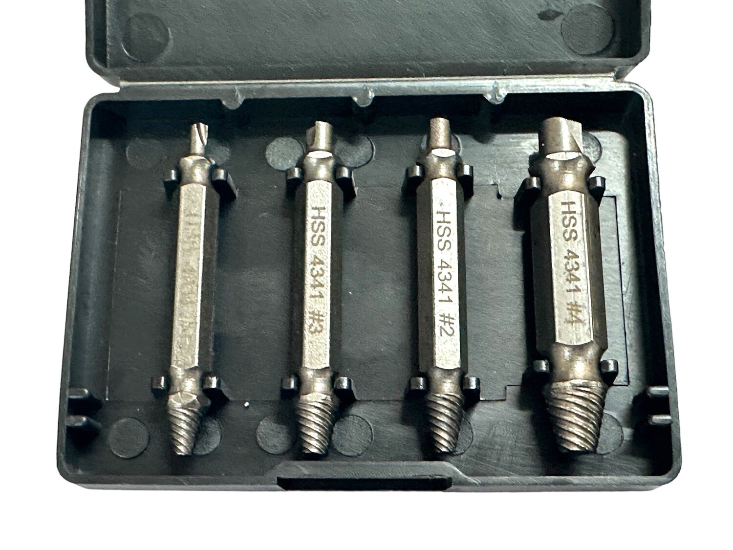 thumbnail image 2 of Knipex 9R4719043 Screw Extractor Set - Sizes 1-5, 5-Piece, Steel 2 of 6
