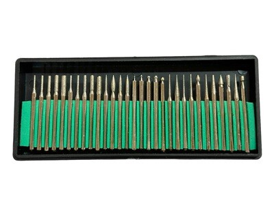 30pc Diamond Burrs