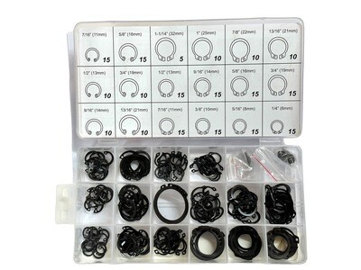 225 Pc Circlip Assortment Outside / Inside