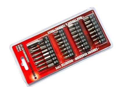 32 Pc Screwdriver Power Bits
