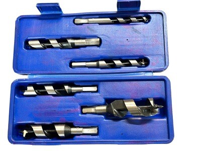 6PC Wood Auger Drill Set
