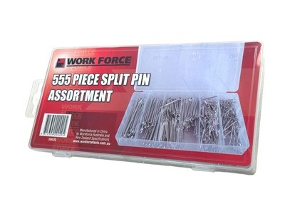 555 Piece Split Pin Assortment