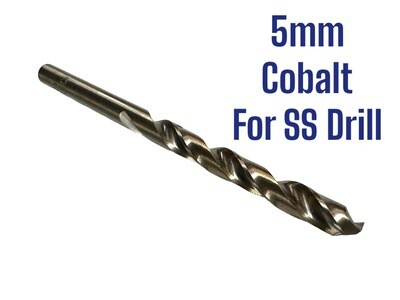5mm SS Drill Bit