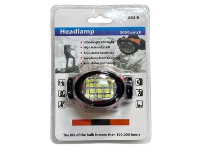 Headlamp LED Adjustable Strap