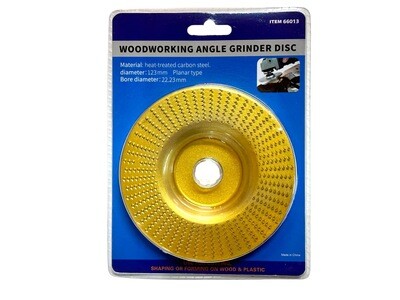 5” Wood Disk Rasp