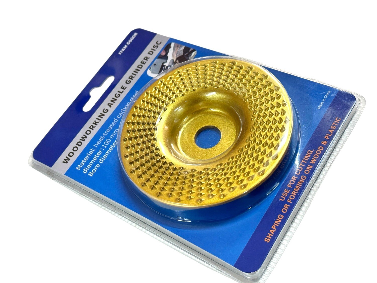 4” Wood Angle Grinder Disk Rasp