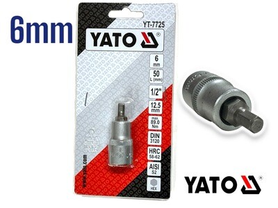 6MM 1/2&quot; DR HEX SOCKET