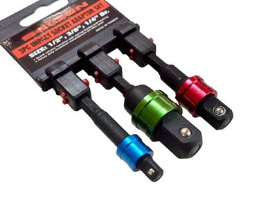3Pc Impact Socket Adaptor Set