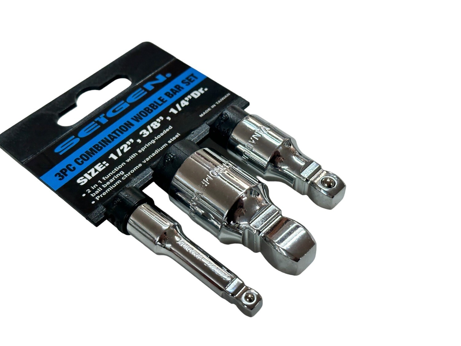 3Pc Combination Wobble Bar Set