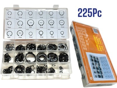 Circlip Assortment 225Pc