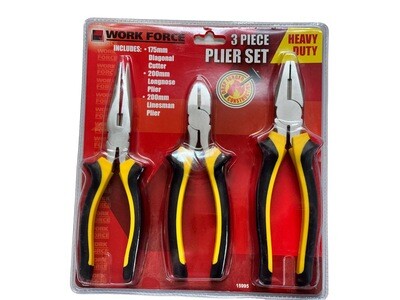 3 Piece Plier Set