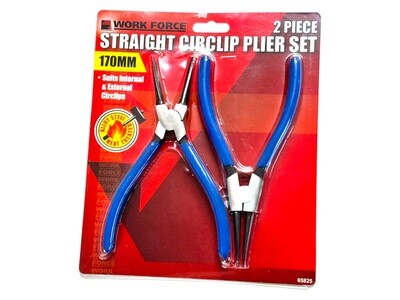 2PC 170mm Circlip Pliers