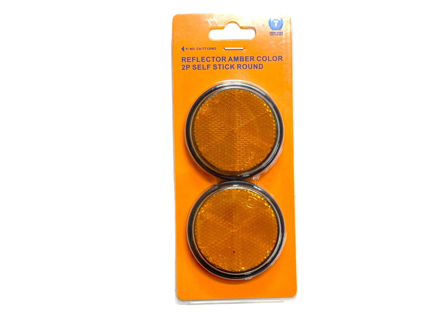 60mm Amber Round Reflector