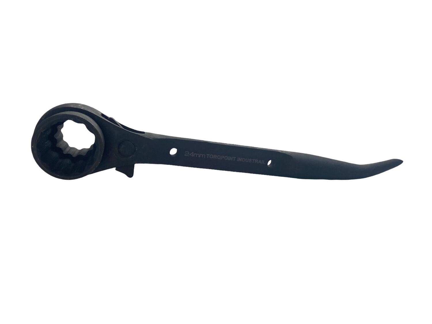 Ratchet Wrench 19mm x 24mm Curved