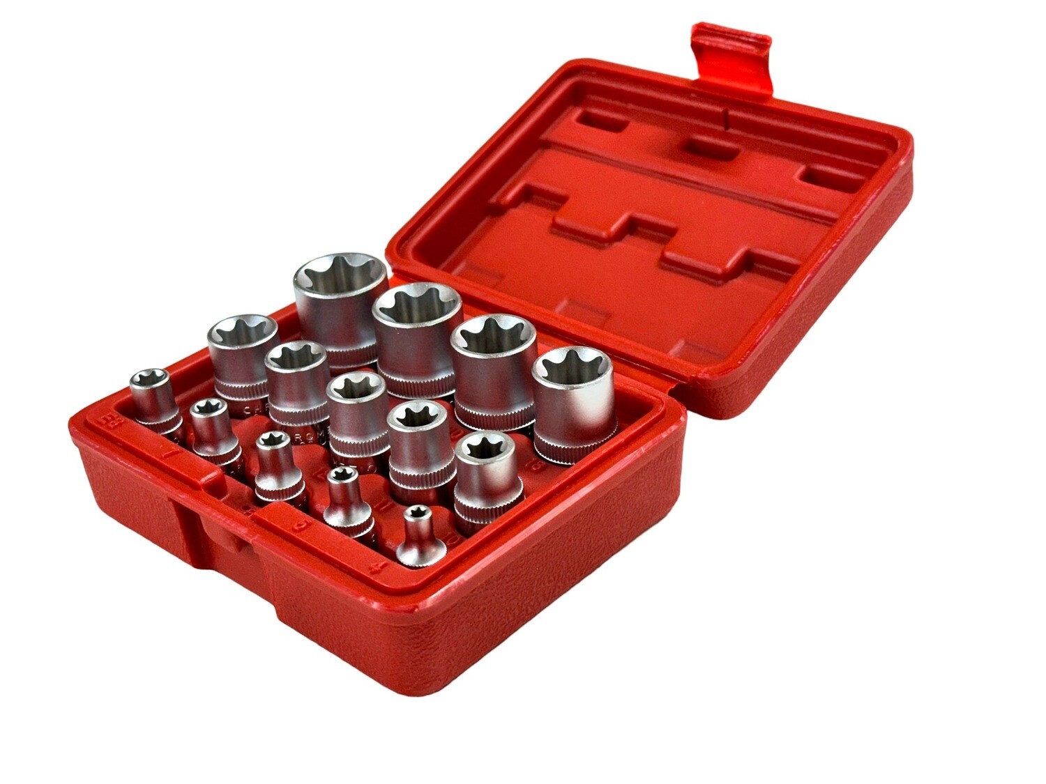 14Pc Star Socket Set