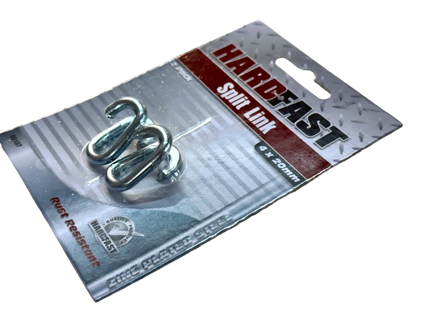 2Pc 4mm x 20mm Chain Split Links