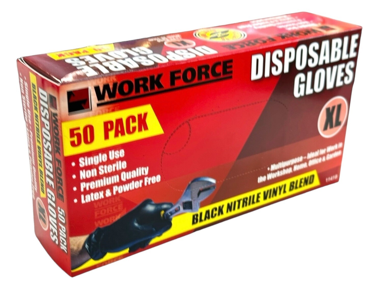 50Pc XL Extra Large Dis Gloves
