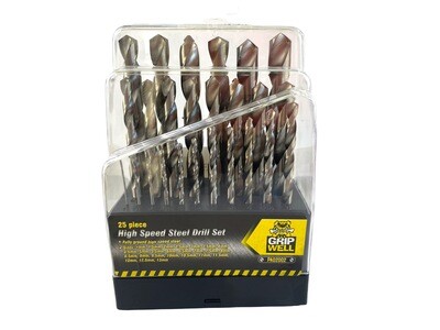 25Pc Drill Bit Set Metric
