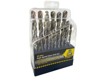 25Pc Drill Bit Set Metric