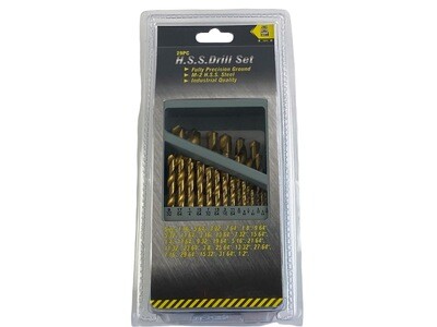 29Pc Drill Bit Set Imperial Sizes
