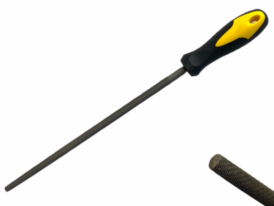 10&quot; Round File Second Cut Rat Tail